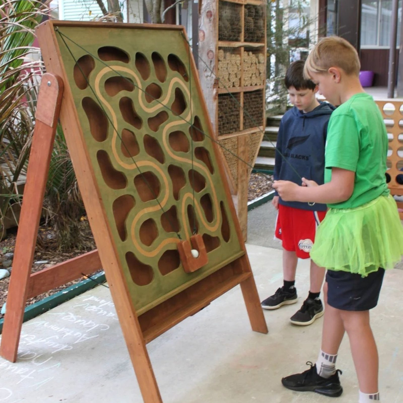 Mission Goal Wooden Game